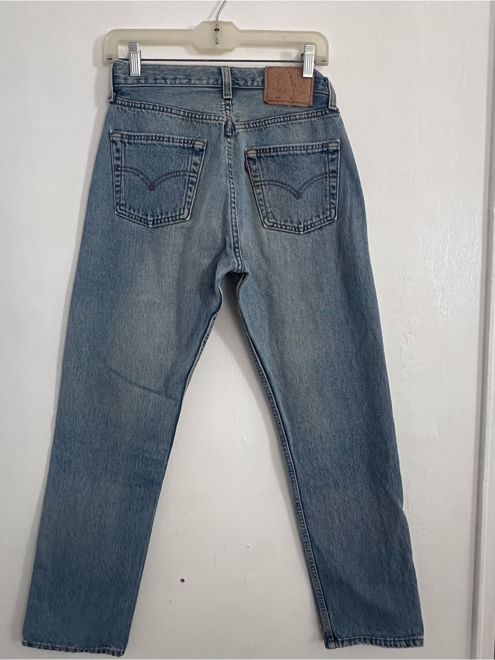 Vintage Levi's 6501 For Women High Rise Straight Leg Jeans Made in USA W29 L30